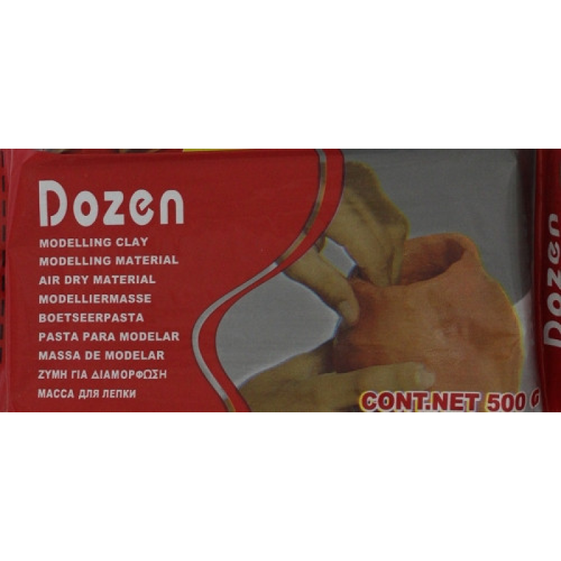 Паста для моделювання B500 коричнева 500 гр (висохне на повітрі, не вимагає випалу) KNZ Паста для моделювання B500 коричнева 500 гр (висохне на повітрі, не вимагає випалу) KNZ