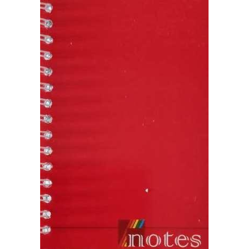 Блокнот А6, бічна, пружина, 50 аркушів, офсет, клітка, крейдована обкладинка, м“яка “Серія Офіс“ Ц355021У KNZ