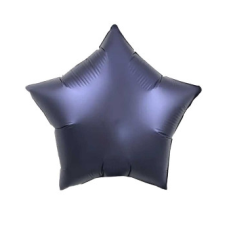 Кулька фольгований Pelican 10“ ЗВІЗДА САТИН СИН Я ТЕМНА 25 см, (ціна за упак/5шт) (832748) KNZ