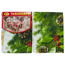 Скатертина новорічна “Хвоя“ 150х240 см (6220-149) KNZ