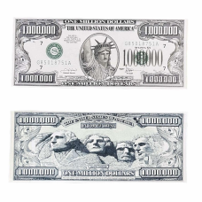 Пачка грошей (сувенір) Долар “1 000 000“ KNZ