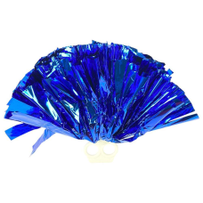 Помпони для танців і чирлідингу на кільцях, сині (0815-200 dark blue) KNZ
