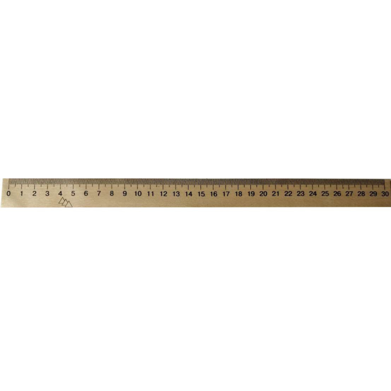 Лінійка дерев“яна 30 см (300 мм) (шовкографія) ЛК-006-МВ KNZ