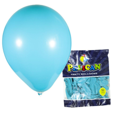 Кульки Pelican 10“ (26 см), пастель морська хвиля, 50 шт/пач, 811805 Синій Pelican (811805/1050-805) KNZ