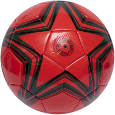 М“яч футбольний червоний 22см (5) 14-131 KNZ