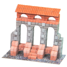 Конструктор з міні-цеглинок BLOCKY 221ел Римська Арка Strateg 31018 Будівельний набір для творчості KNZ
