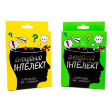 Карткова гра Strateg Емоційний інтелект розважальна гра-тренінг українською мовою 30237 KNZ