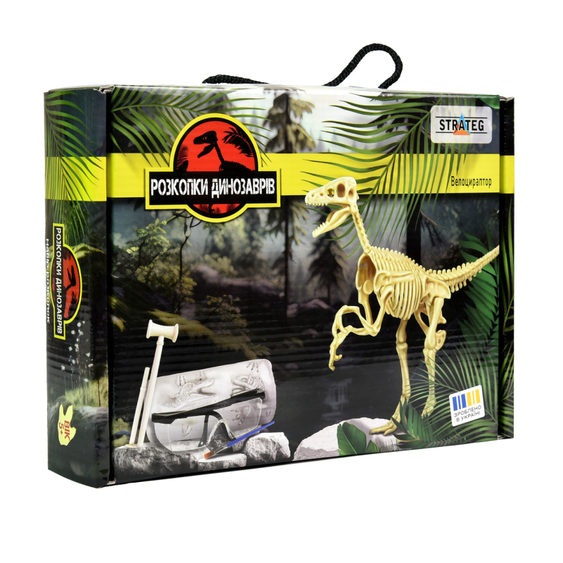 Набір для творчості Розкопки динозаврів Велоцираптор укр 30830 KNZ