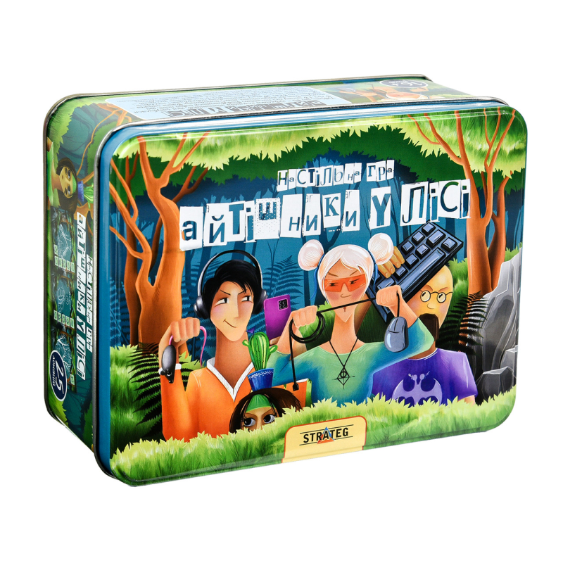 Настільна гра Strateg Айтішники у лісі українською мовою 30388 KNZ