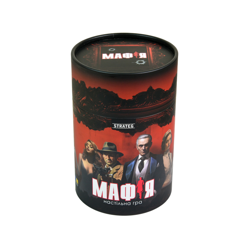 Настільна гра Strateg Мафія українською мовою 30698 KNZ