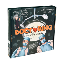 Настільна гра Strateg Doctoring - змагання лікарів українською мовою 30916 KNZ