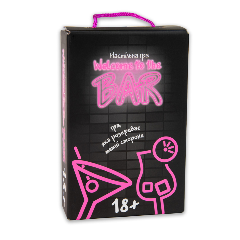 Настільна гра Strateg Welcome to the BAR розважальна українською мовою 30374 KNZ