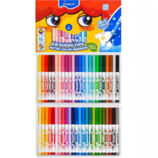 Фломастери MARCO 48 кольорів тонкі (змивні, антибактеріальні) KNZ