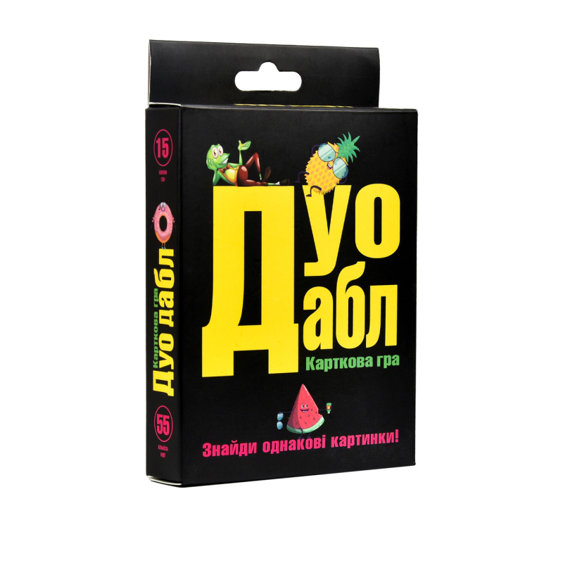 Настільна гра Strateg Дуо Дабл українською мовою 30218 KNZ