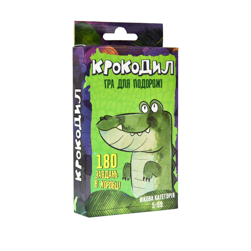 Настільна гра Strateg Крокодил українською мовою 30557 KNZ