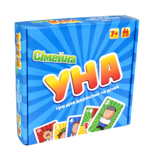 Настільна гра Strateg УНА Сімейна 2 в 1 українською мовою 30527 KNZ