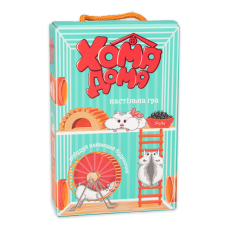 Настільна Гра Strateg Хома дома розважальна для дітей українською мовою 30323 KNZ