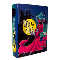 Слайм Strateg Dark slime з декором українською мовою 71829 KNZ