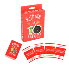 Настільна гра “Устигни за 10 секунд“ укр в коробці Strateg 30723 KNZ