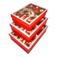 Коробка подарункова “3D кульки“ 29 х 21 х 9,5 см, набір — 3 шт (1033Y-506L) KNZ