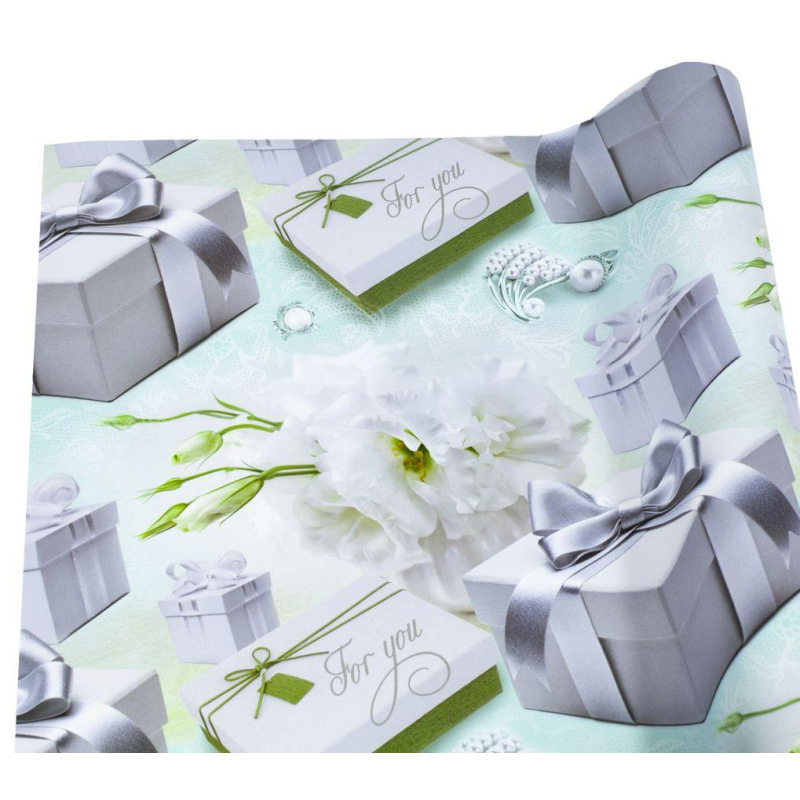 Папір упаковний крейдований 80 г 10 аркушів — 100 х 70 см (PVM10-144) KNZ Папір упаковний крейдований 80 г 10 аркушів — 100 х 70 см (PVM10-144) KNZ