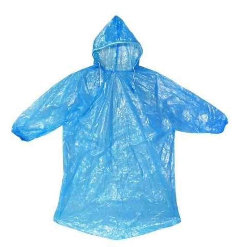 Дощовик пончо дорослий універсальний розмір Синій 1538 KNZ