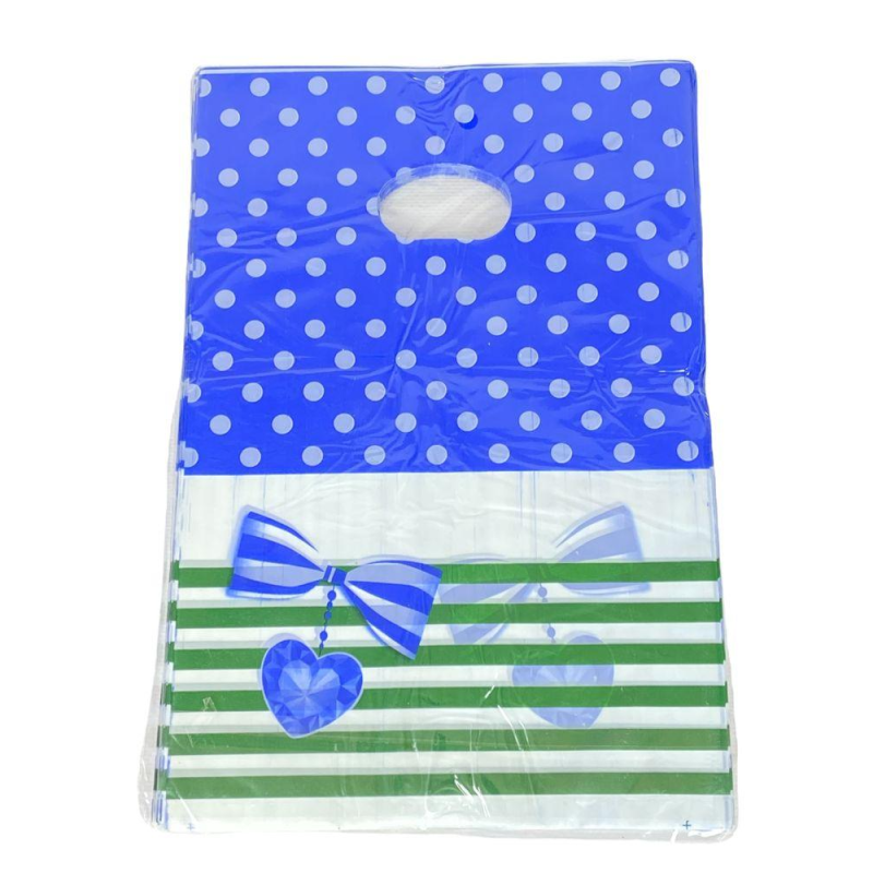 Подарункові пакети, поліетиленові 20 х 30 см, 24 шт/пач Різнобарвний Unison (10701-1) KNZ