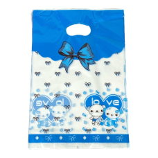 Подарункові пакети, поліетиленові 20 х 30 см, 24 шт/пач Синій Unison (10701-3) KNZ