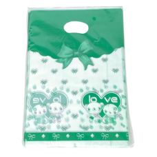 Подарункові пакети, поліетиленові 20 х 30 см, 24 шт/пач Зелений Unison (10701-5) KNZ