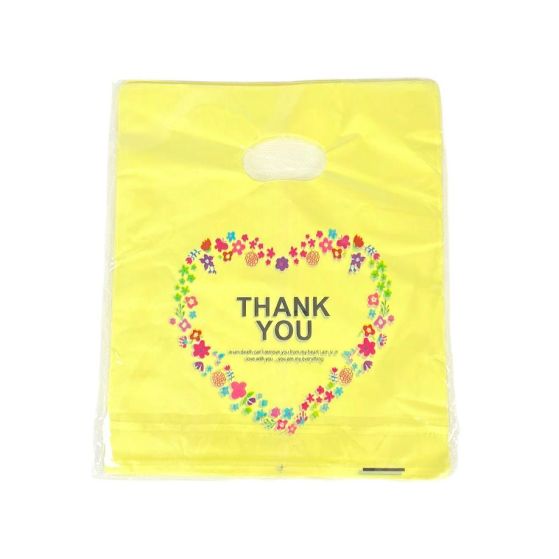 Подарункові пакети, поліетиленові 20 х 25 см, 24 шт/пач (10700-1) KNZ