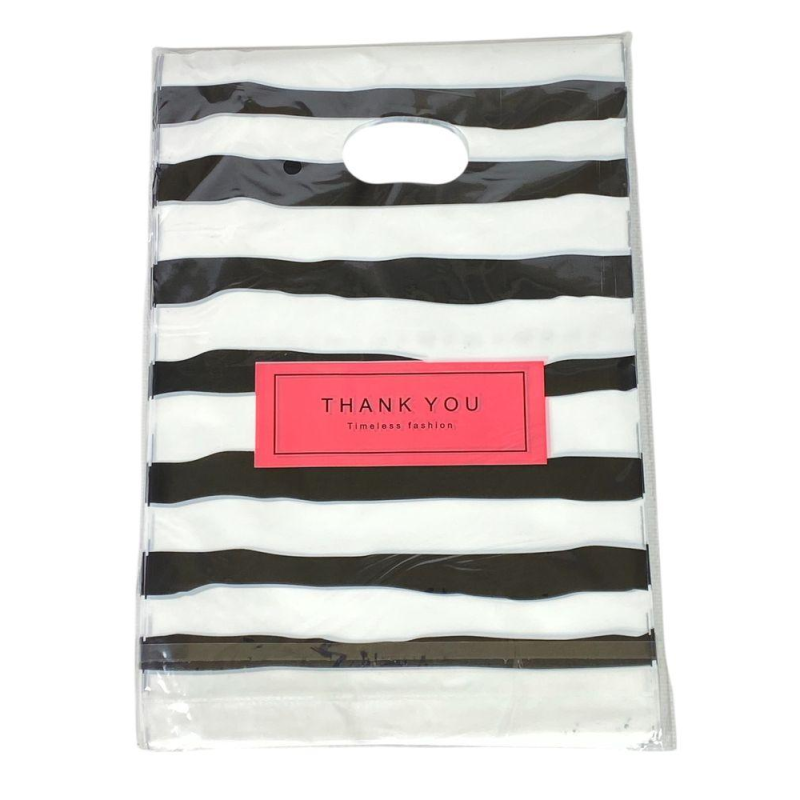 Подарункові пакети, поліетиленові 20 х 25 см, 24 шт/пач (10700-20) KNZ