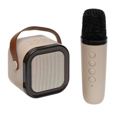 Бездротова система Караоке: Колонка з LED Підсвічуванням + Мікрофон з функцією зміни голосу K12 KNZ