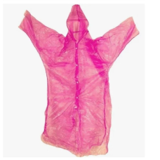 Дощовик-плащ 60*80см Рожевий 1532 KNZ