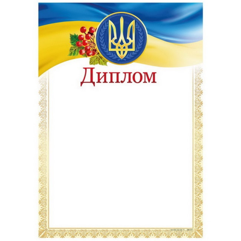 Бланк “Диплом“ А4 170 г/м2 ДМ-031 KNZ