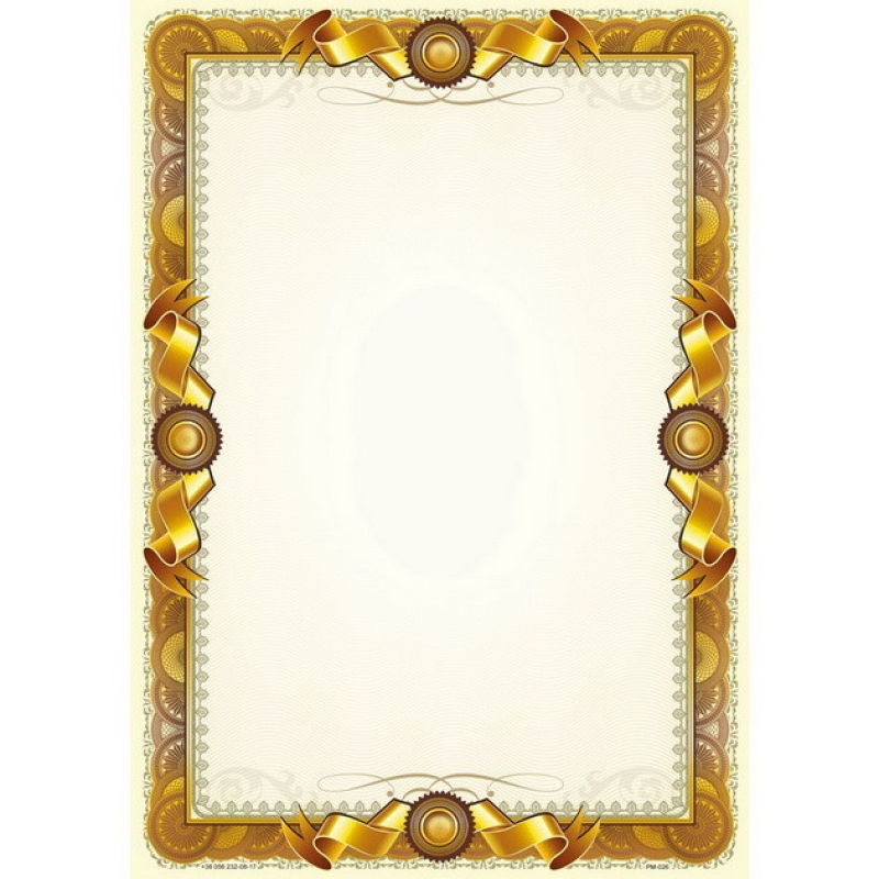 Бланк чистий із рамкою А4 170 г/м2 РМ-026 KNZ Бланк чистий із рамкою А4 170 г/м2 РМ-026 KNZ