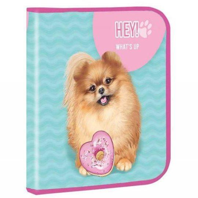 Папка для зошитів B5 на змійці для дівчинки “What“s up“ KIDIS 14061 KNZ