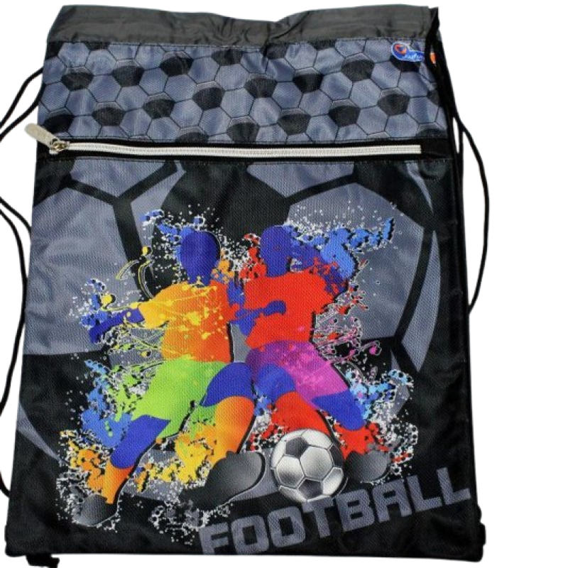 Сумка-мішок для взуття та одягу для хлопчика Josef Otten “Football“ 39*30см JO-18031 змінного взуття, змінки KNZ