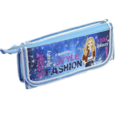 Пенал-сумочка 1 відділення + кишеня на липучці “Fashion style“ Kidis 8907 Синій KNZ