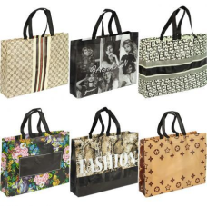 Шопер-сумка 42x32x10 см ламінована 732 KNZ