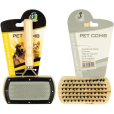 Щітка-пуходерка двостороння для домашніх тваринок 658 KNZ