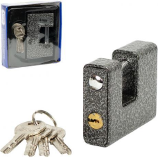 Замок навісний 80мм підвищеної безпеки LH-TJ80 KNZ