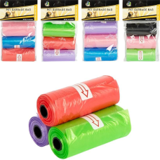 Набір гігієнічних пакетів для прибирання за тваринами 3 рулона (45шт) пакети для прибирання за тваринами KNZ