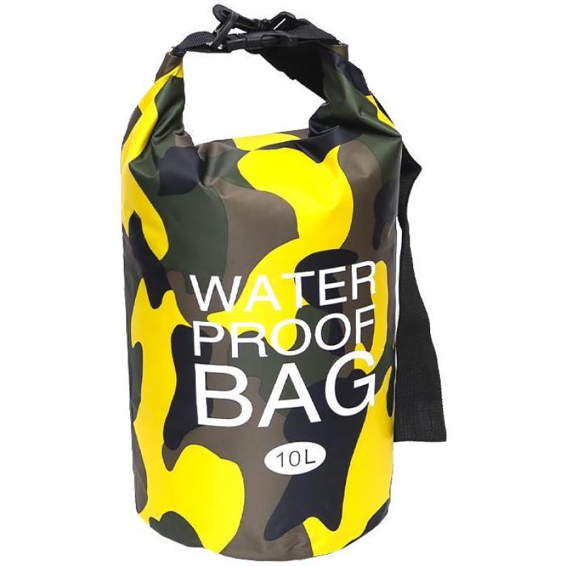 Водонепроникна сумка - гермомішок “Камуфляж“ 10л F-10L 49х29см Мікс кольорів KNZ