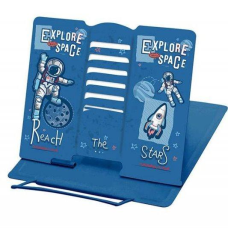 Підставка для книг суцільнометалева 21*16,9*19 см Kidis “Explore space“ 13110 KNZ