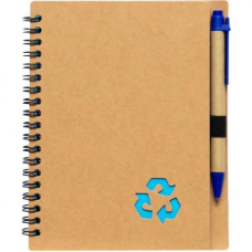 Блокнот В6 на спіралі 64 аркуша з ручкою JX004/006 KNZ