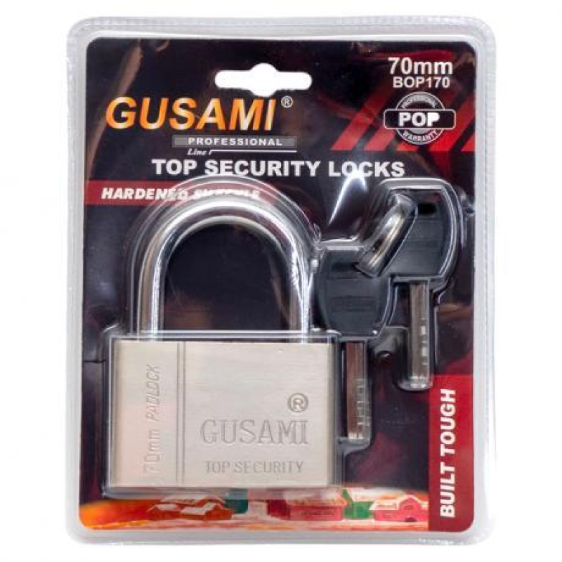 Замок навісний 70мм GUSAMI N-70мм KNZ Замок навісний 70мм GUSAMI N-70мм KNZ