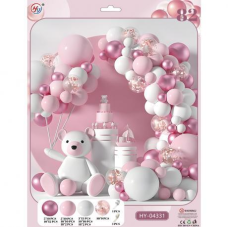 Фотозона, набір повітряних куль 82шт для створення фотозони - арки HY-04331 KNZ