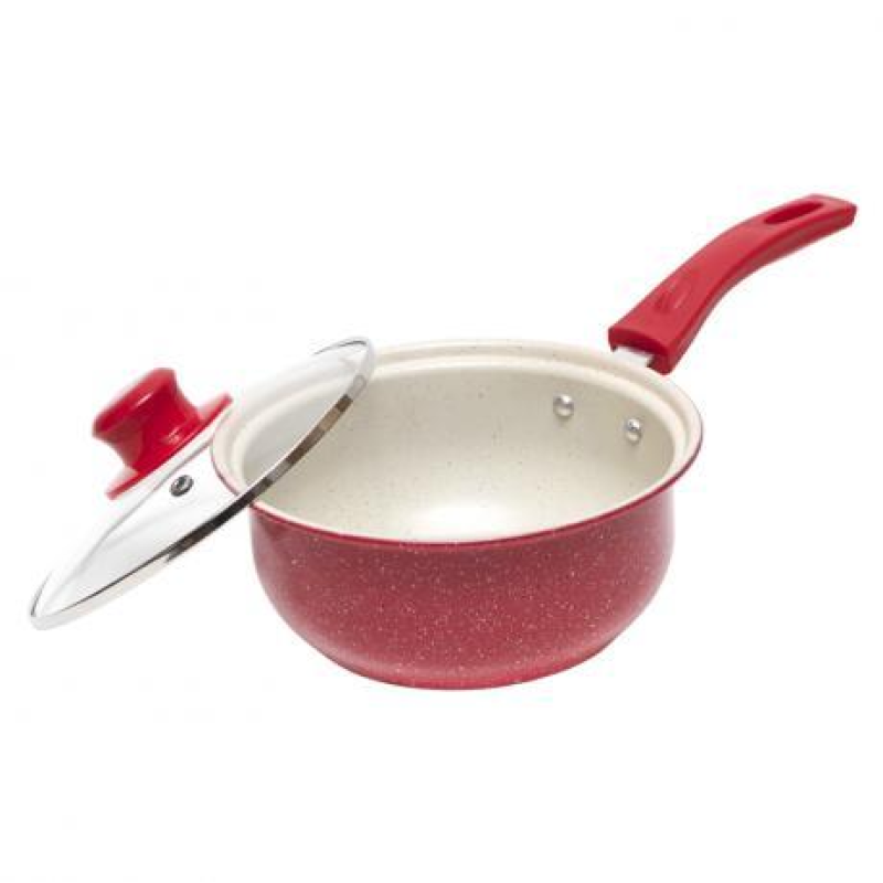 Сотейник “мармурова крихта із кришкою 16х7см 367-4 KNZ