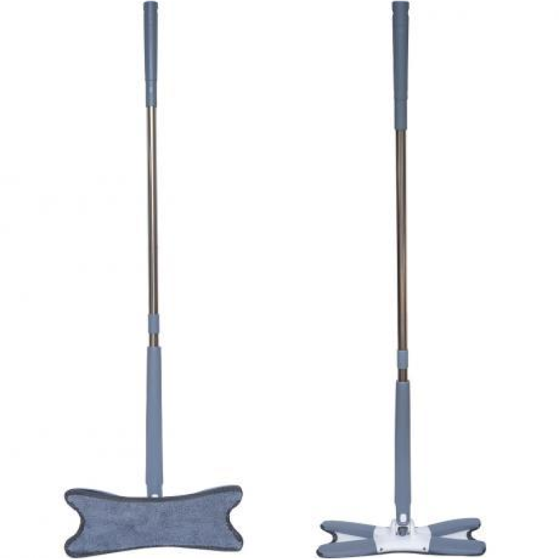 Швабра телескопічна для підлоги з функцією віджиму та обертання 360° KNZ Швабра телескопічна для підлоги з функцією віджиму та обертання 360° KNZ