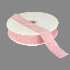 Оксамитова стрічка 4 см (±5 мм) х 30 ярдів Рожевий Marill (D00840- 39)